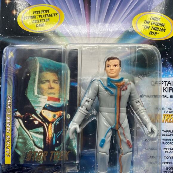 Playmates Star Trek Captain Kirk Environmental Suit Action Figure (G1) - Picture 7 of 8
